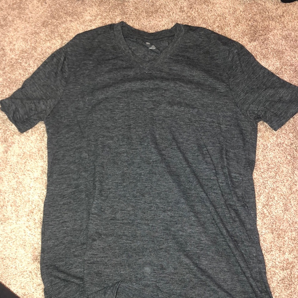 Grey v neck